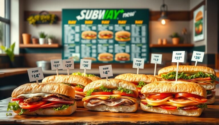 12 new subway sandwiches menu with prices