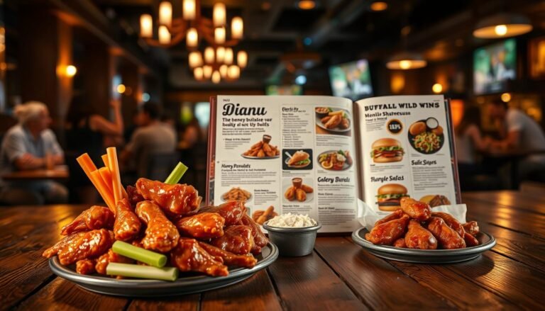 buffalo wild wings dinner menu