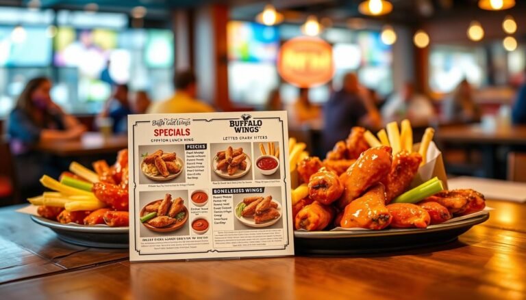 buffalo wild wings lunch special menu