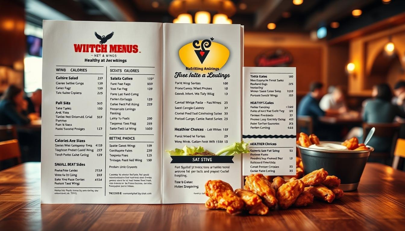 buffalo wild wings menu nutrition