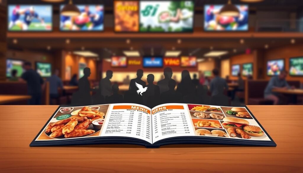 buffalo wild wings menu prices