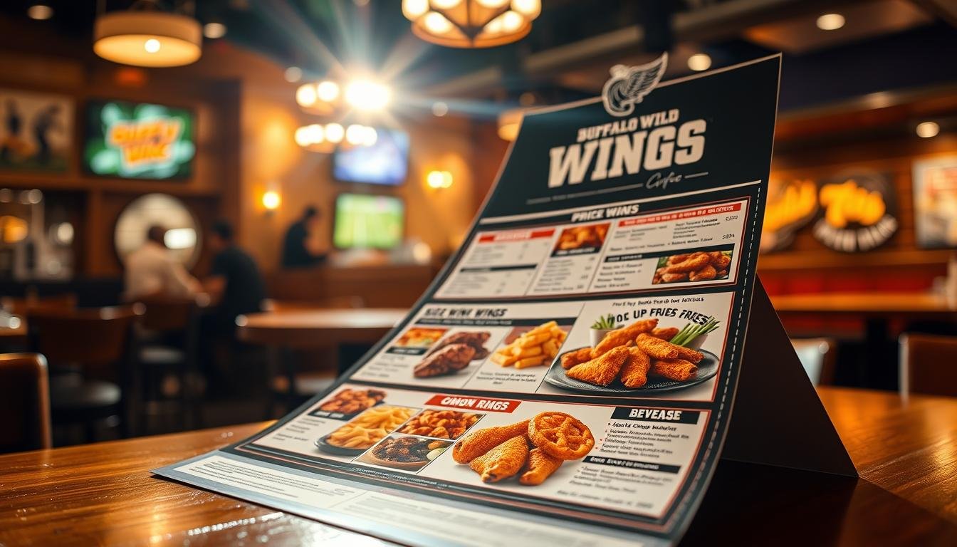 buffalo wild wings price menu