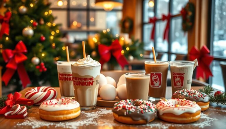 dunkin christmas menu