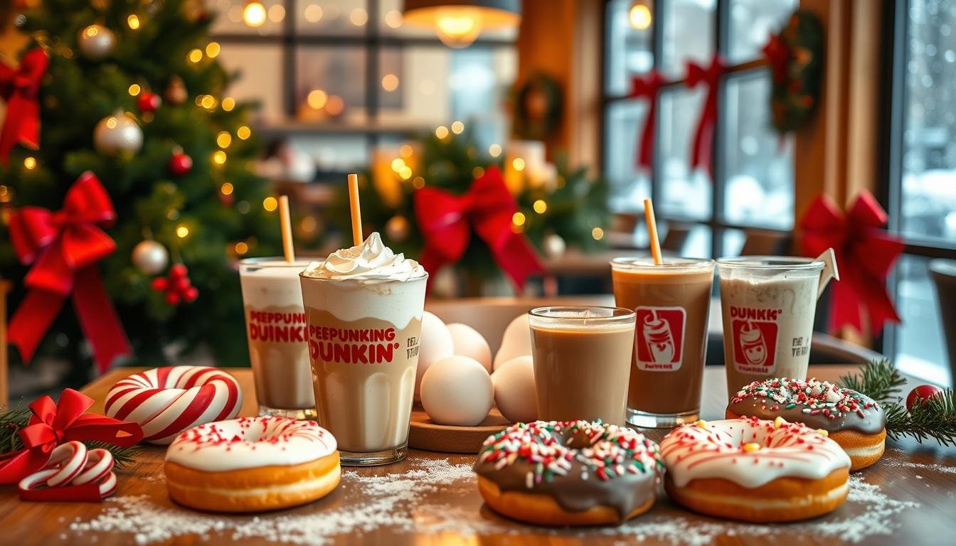dunkin christmas menu