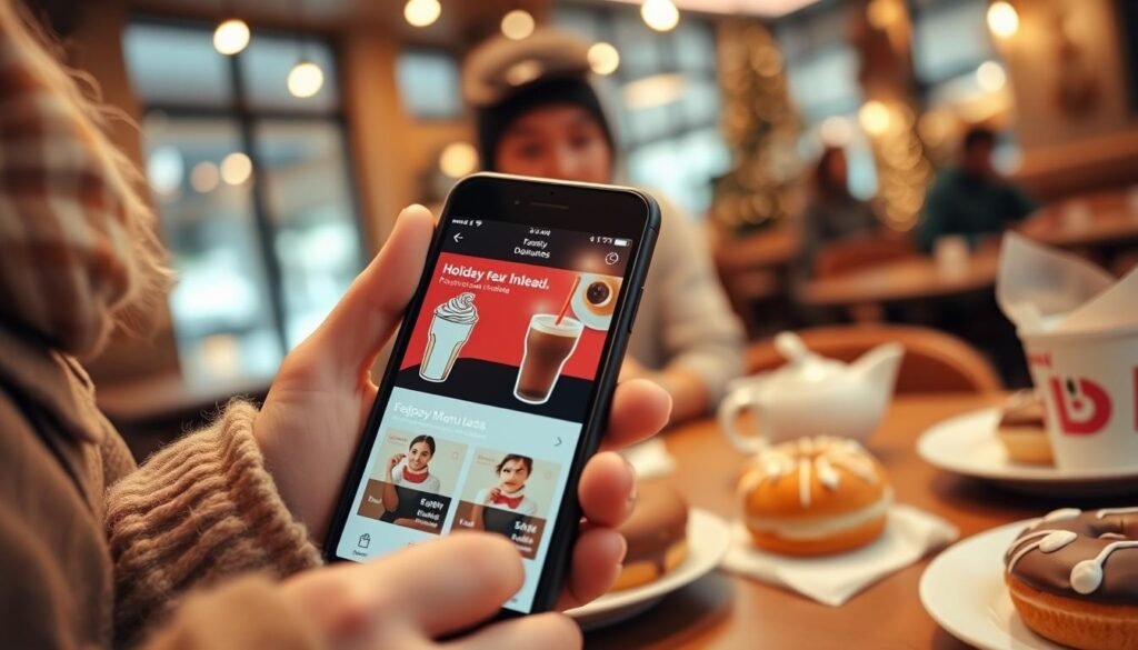 dunkin donuts app ordering