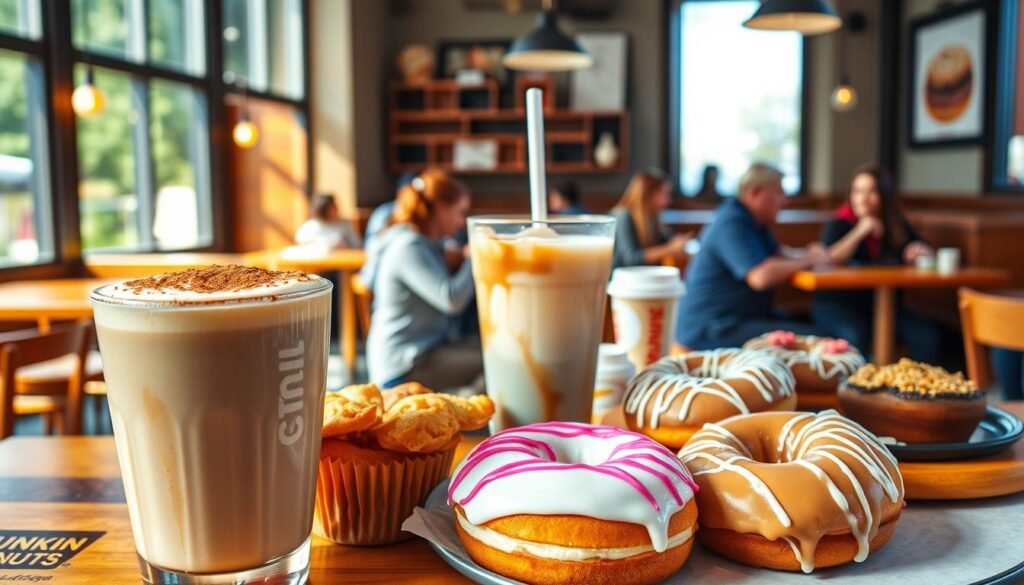 dunkin donuts dairy-free menu