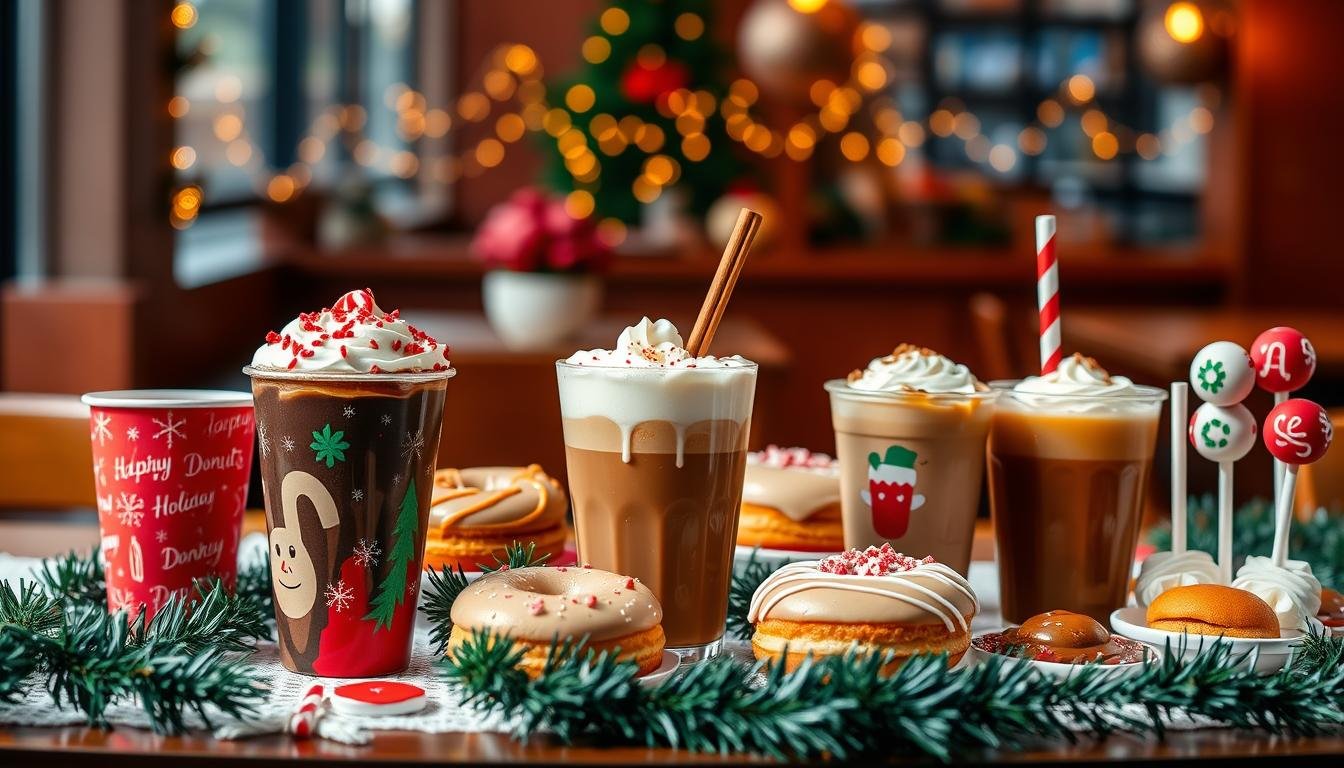 dunkin donuts holiday menu