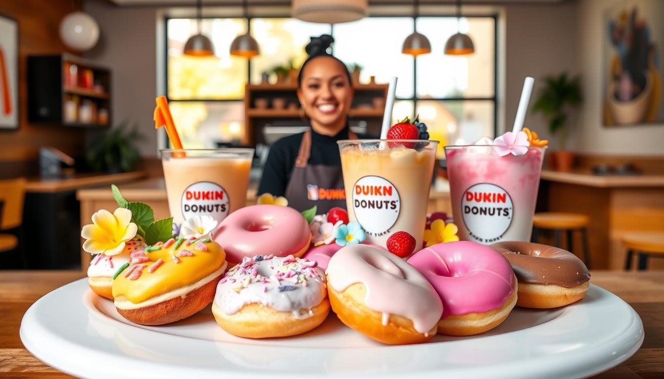 dunkin donuts spring menu