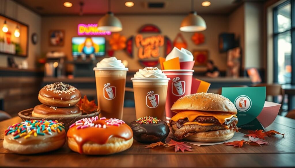 dunkin seasonal menu