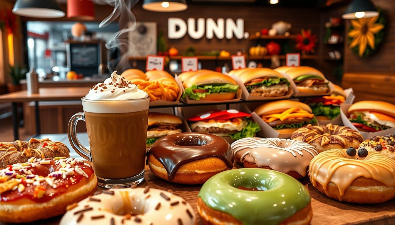 dunkin seasonal menu