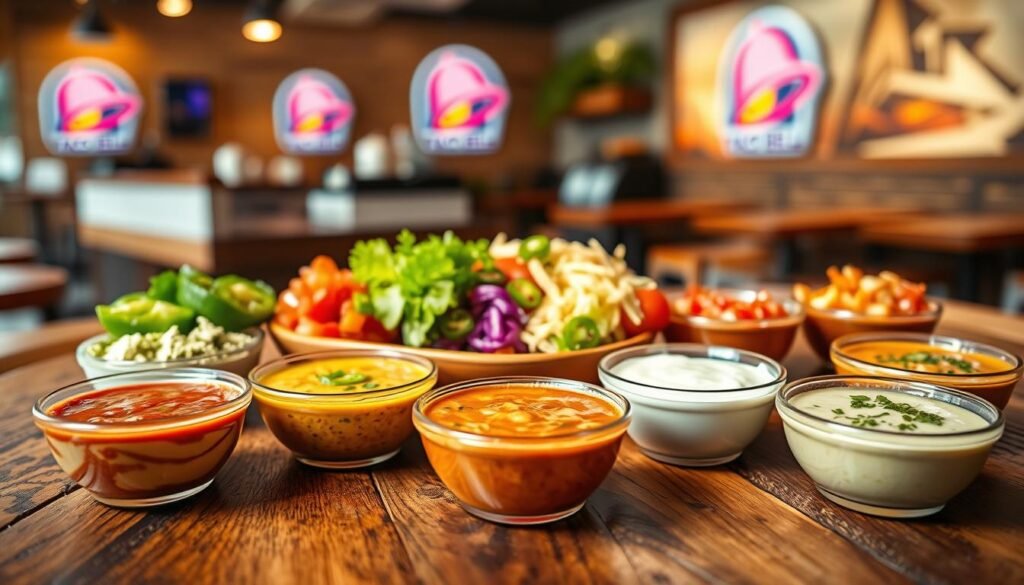 low carb sauces at taco bell