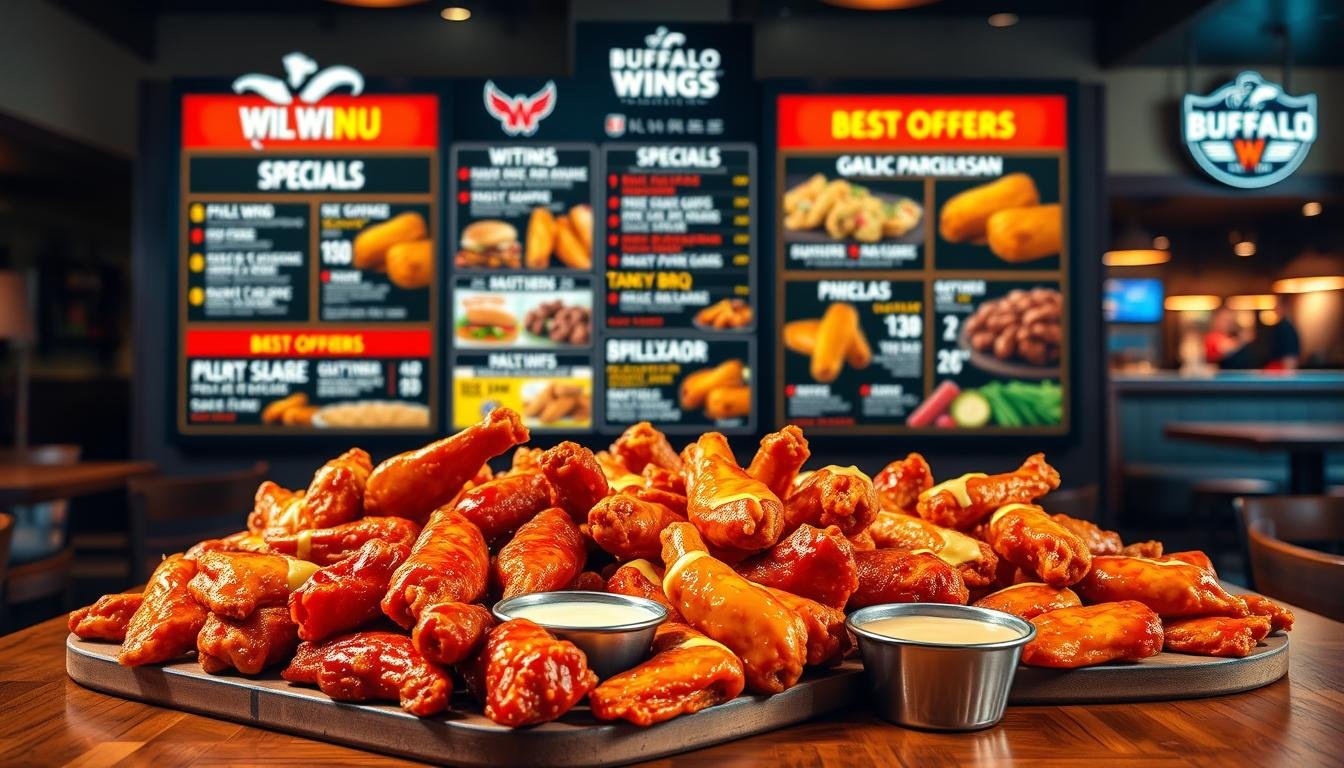 menu buffalo wild wings specials