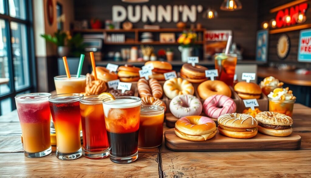 nut-free items at Dunkin