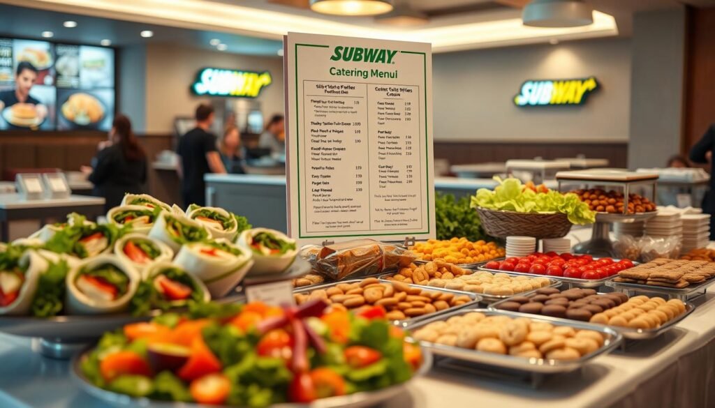 subway catering prices