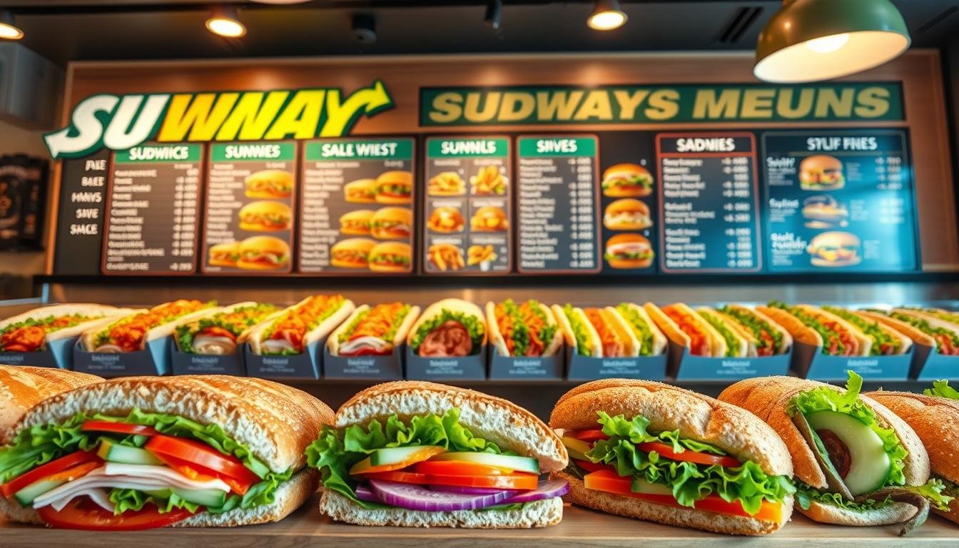 subway sandwiches menu with prices