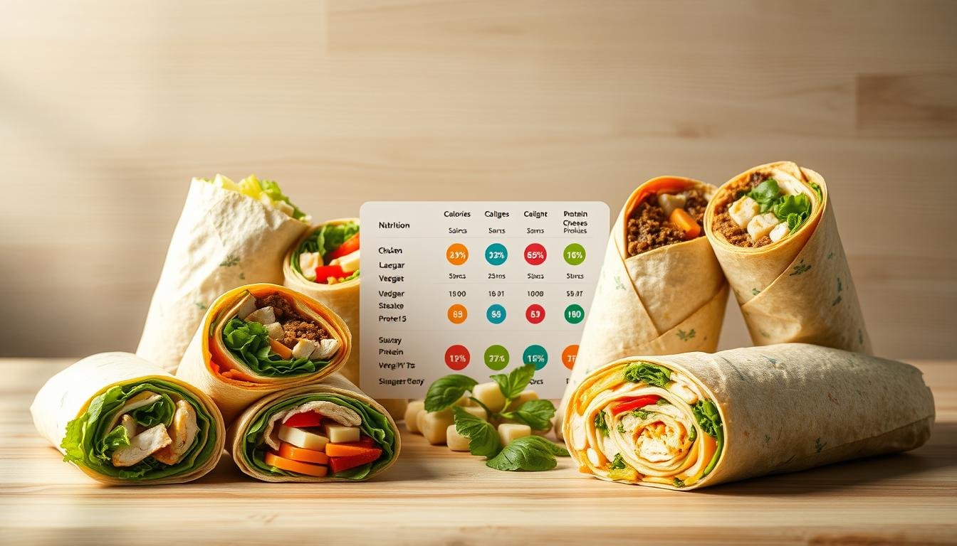subway wraps menu with prices