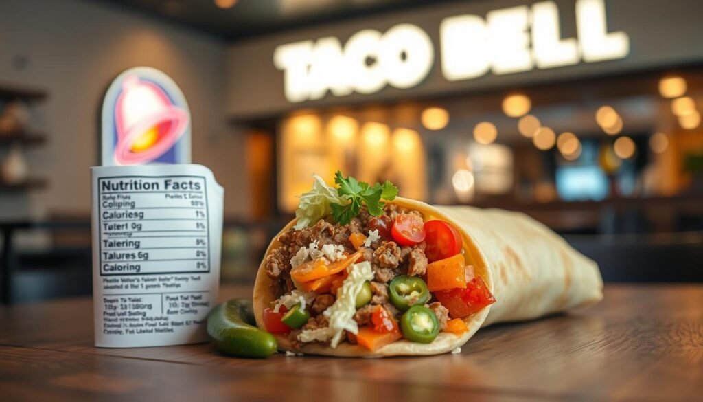 taco bell burrito calories