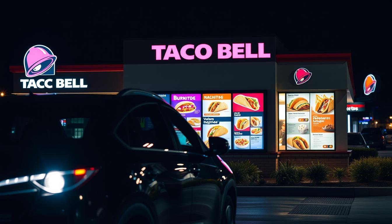 taco bell drive thru menu