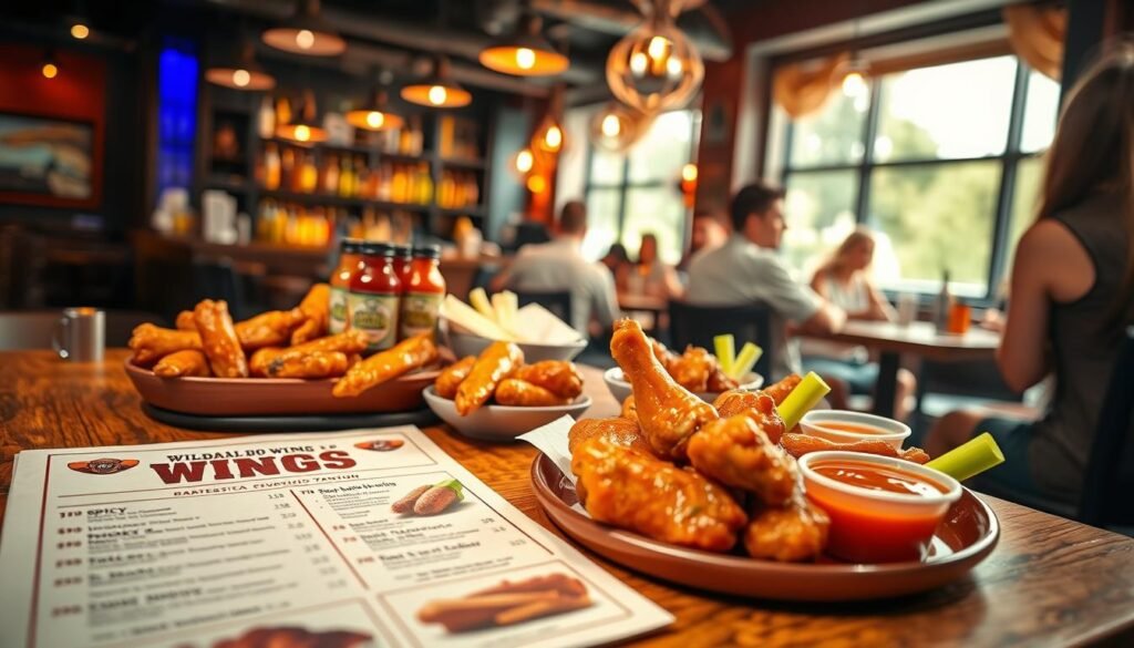 wild buffalo wings menu