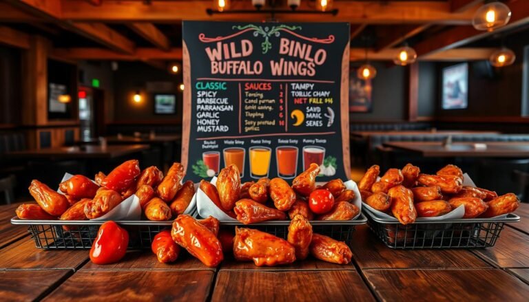 wild buffalo wings menu