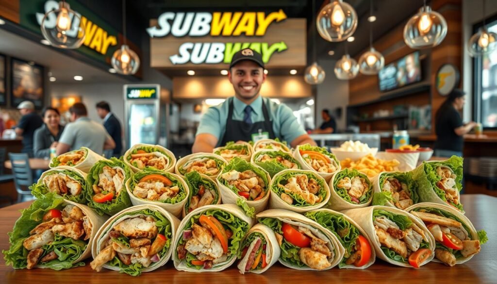 wraps Subway